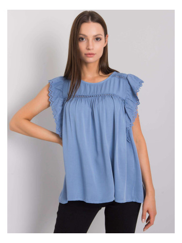 Blue blouse Yups awd0467. R13