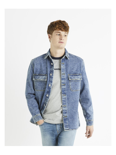 Celio Denim Shirt Battery - Mens