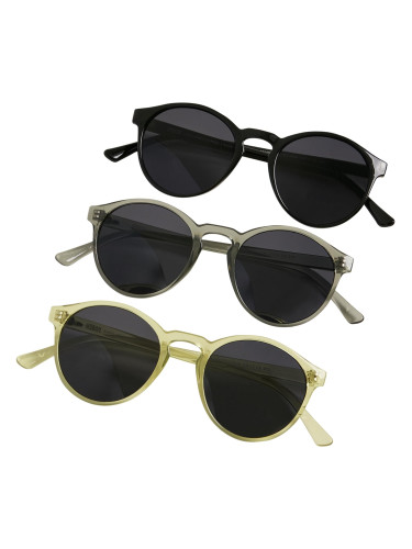 Sunglasses Cypress 3-Pack Black/Light Grey/Yellow