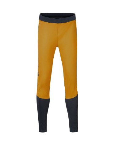 Men's multifunctional sports pants Hannah NORDIC PANTS golden yellow/anthracite