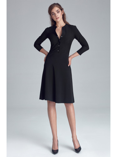 Дамска рокля  Nife Buttoned