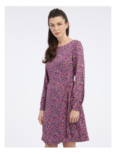 Orsay Pink and Purple Women's Patterned Dress - Women's