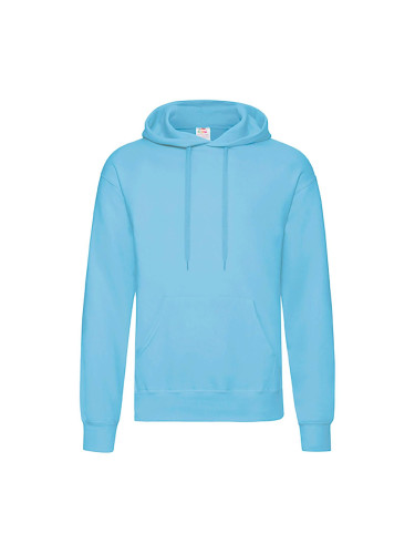 Blue Men's Hooded Sweat Fruit of the Loom