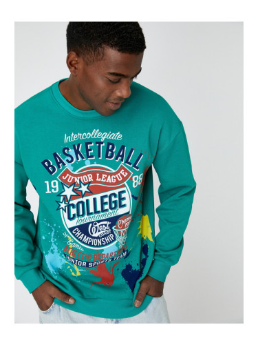 Koton College Print Sweatshirt