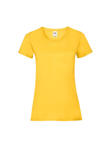 Valueweight Fruit of the Loom Yellow T-shirt