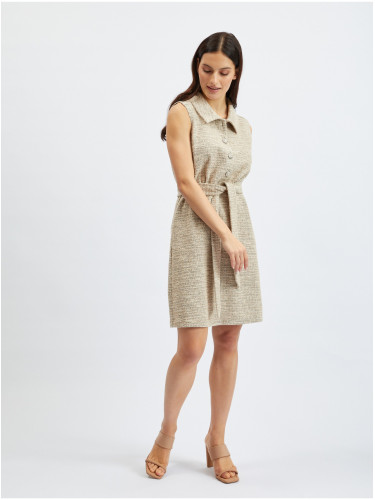 Orsay Light Brown Women's Brindle Dress - Women's