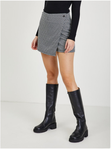 Black Women's Patterned Skirt/Shorts ORSAY - Women