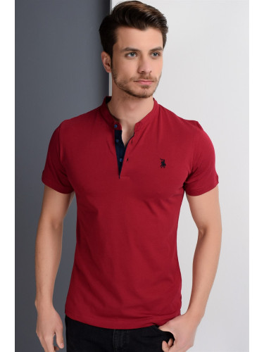 Мъжка поло тениска. dewberry