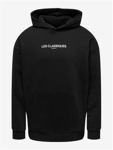 Black Mens Hoodie ONLY & SONS Les - Men