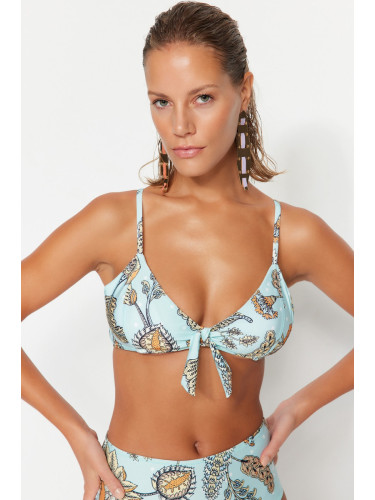 Trendyol Bikini Top - Multi-color - Floral