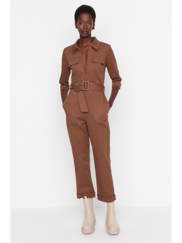 Дамски гащеризон Trendyol Belt detailed