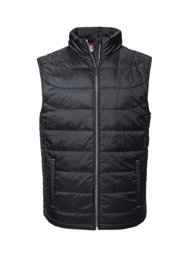 Black Men's Vest Nano Bodywarmer Russell