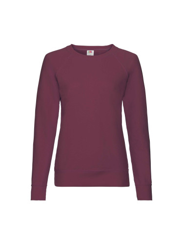Burgundy sweatshirt classic light Fruit of the Loom