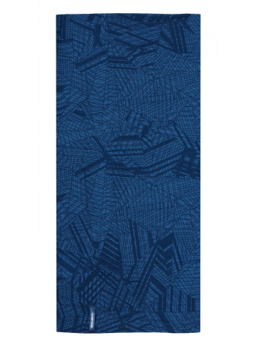 Multifunctional merino scarf HUSKY Merbufe blue