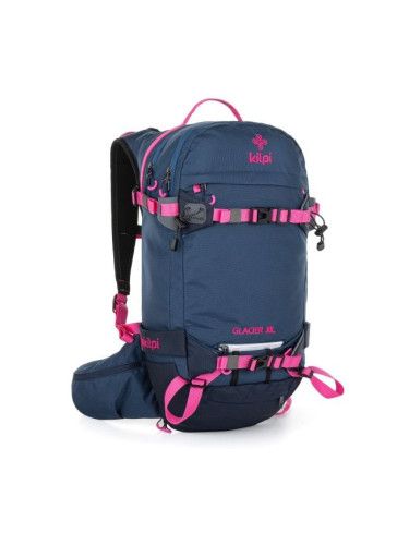 Dark blue women's outdoor backpack Kilpi GLACIER
