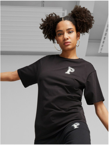 Black Women's T-Shirt Puma Squad - Women