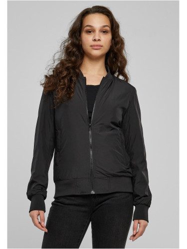 Women's Light Bomber Jacket Black