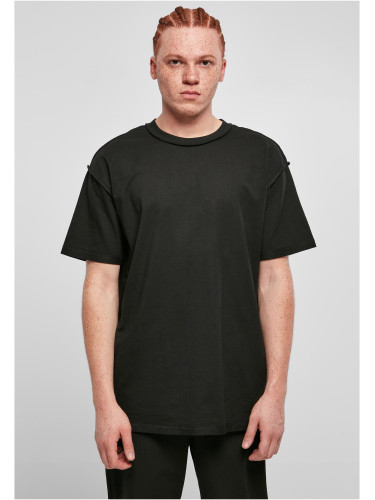 Oversized Inside Out T-Shirt Black