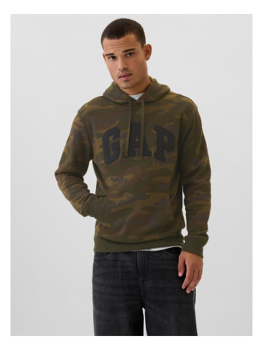 GAP Camouflage Sweatshirt with Logo - Men's