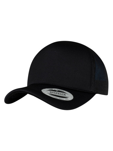 Foam Trucker Cap Curved Visor blk/blk/blk