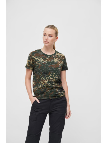 Women's T-shirt speckled/camouflage