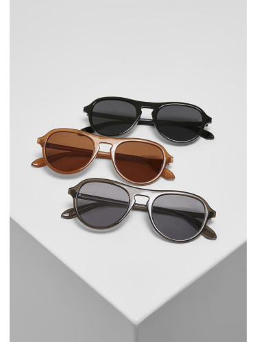 Sunglasses Kalimantan 3-Pack Brown/Grey/Black