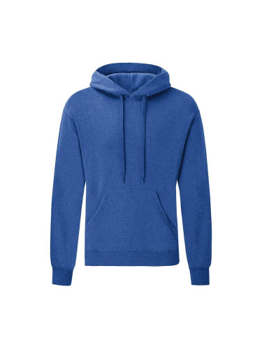 Blue Men's Hooded Sweat Fruit of the Loom