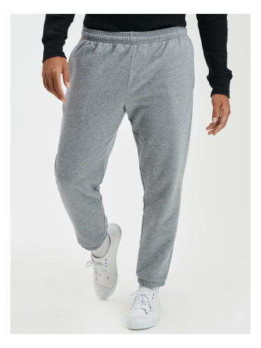Grey men's sweatpants fleece joggers GAP