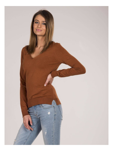 Sweater brown Yups cmu0497. R81