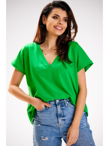 Infinite You Woman's Blouse M267 Green
