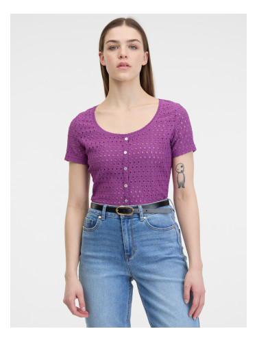 Purple women's T-shirt ORSAY - Women