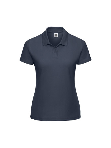 Navy Blue Polycotton Polo Russell Women's T-Shirt