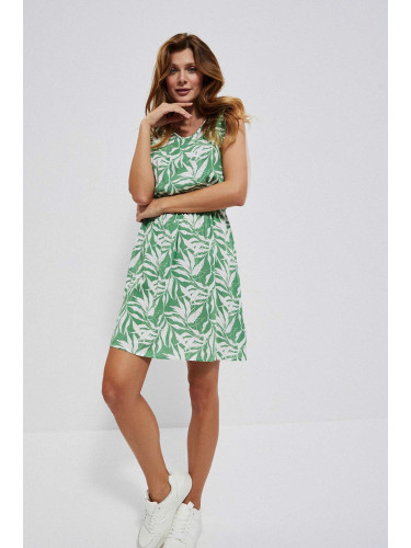 Вискоза рокля с шарки