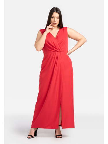 Дамска рокля Karko Red