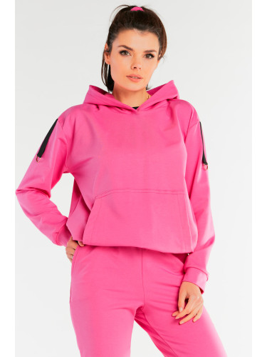 Infinite You Woman's Hoodie M248 Fuchsia