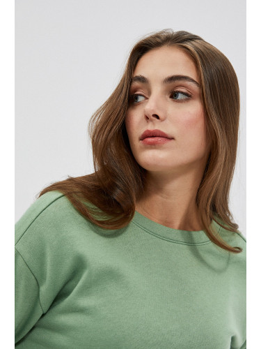 Marisse Women's Sweatshirt L-Bl-4001 Olive
