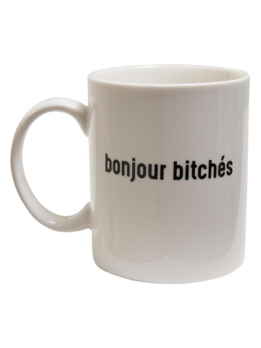 Bonjour Bitches Cup white