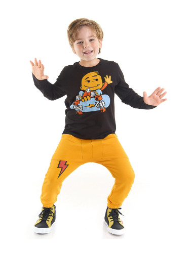 Denokids Skate Thunder Boys T-shirt Pants Set