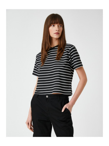 Koton Short Sleeve Crewneck T-Shirt