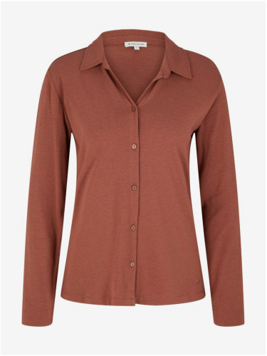 Brown Women's Shirt Tom Tailor - Women