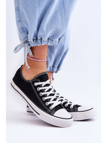 Classic Low Womens Sneakers Black Vegas