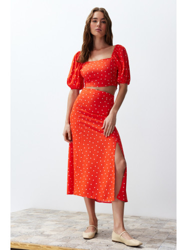 Дамски коплект Trendyol Polka dot printed