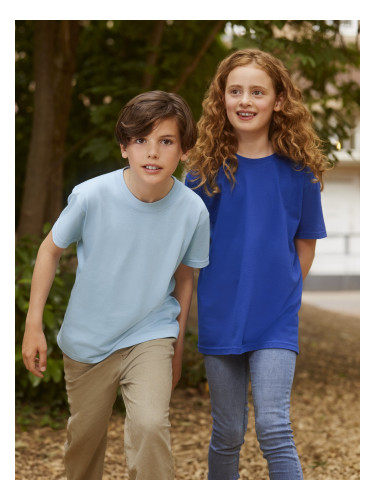 Blue Slim Fit Russell T-shirt