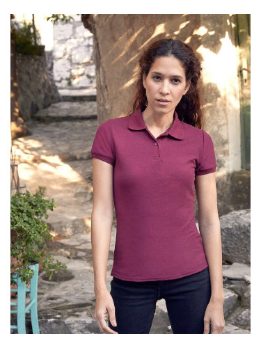 Burgundy Polo Fruit of the Loom