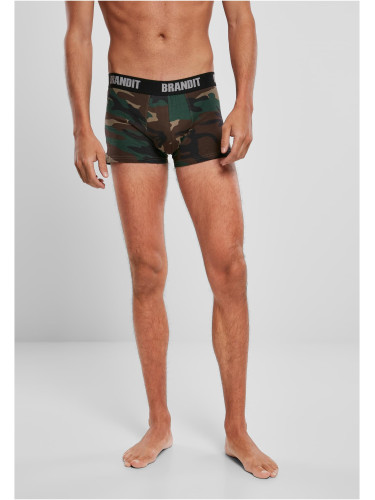 Logo 2er Pack Boxer Shorts woodland/black