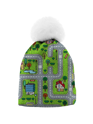 Mr. GUGU & Miss GO Woman's City Carpet Beanie WB21WH 2177