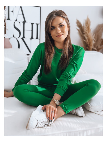 Komplet damski dresowy MILIAN zielony Dstreet