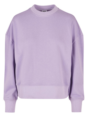 Women's Oversized Terry Crewneck Lilac