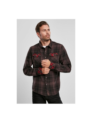 Duncan plaid shirt brown