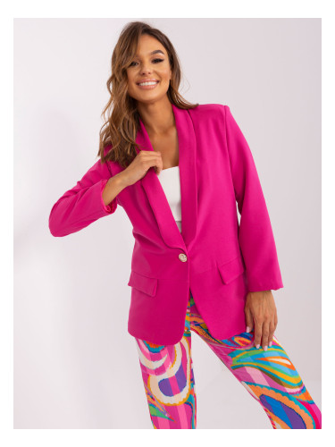 Dark pink long sleeve jacket by Guerrero